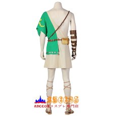 画像2: ゼルダの伝説 ブレス オブ ザ ワイルド 続編 The Legend of Zelda: Breath of the wild 2 リンク コスプレ衣装 靴付き コスチューム  バラ売り可 abccos製 「受注生産」 (2)