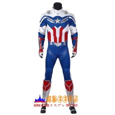 画像1: ファルコン&ウィンター・ソルジャー（The Falcon and the Winter Soldier）サム・ウィルソン / ファルコン / キャプテン・アメリカ（3代目）コスプレ衣装 靴付き コスチューム  バラ売り可 abccos製 「受注生産」 (1)