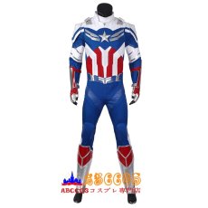 画像2: ファルコン&ウィンター・ソルジャー（The Falcon and the Winter Soldier）サム・ウィルソン / ファルコン / キャプテン・アメリカ（3代目）コスプレ衣装 靴付き コスチューム  バラ売り可 abccos製 「受注生産」 (2)