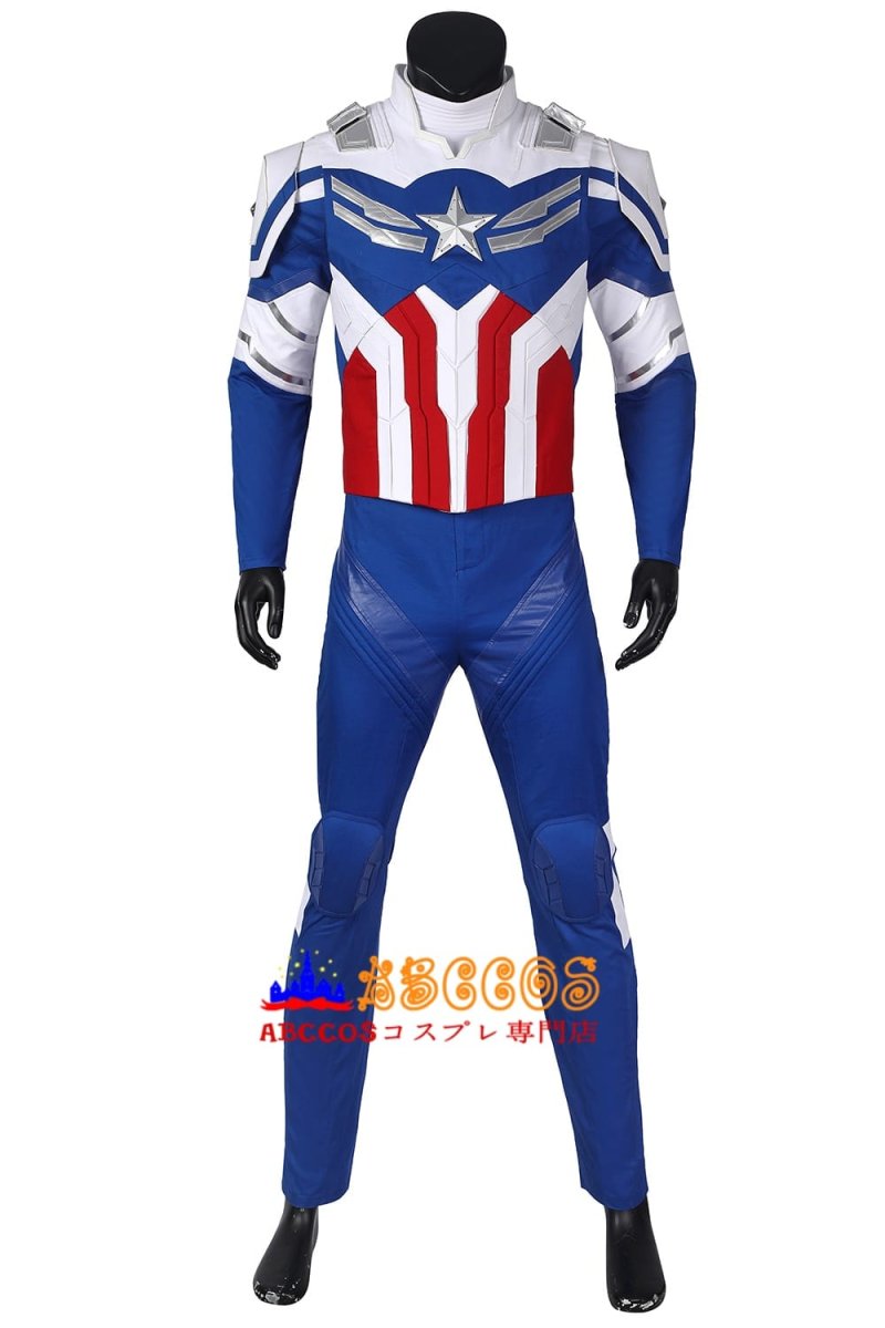 画像6: ファルコン&ウィンター・ソルジャー(The Falcon and the Winter Soldier)サム・ウィルソン / ファルコン / キャプテン・アメリカ(3代目)コスプレ衣装 靴付き コスチューム  バラ売り可 abccos製 「受注生産」 (6)