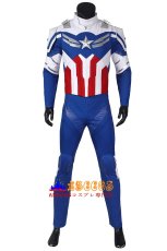 画像6: ファルコン&ウィンター・ソルジャー（The Falcon and the Winter Soldier）サム・ウィルソン / ファルコン / キャプテン・アメリカ（3代目）コスプレ衣装 靴付き コスチューム  バラ売り可 abccos製 「受注生産」 (6)
