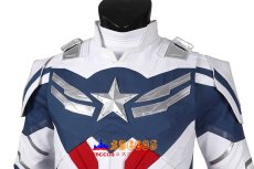 画像10: ファルコンとウィンターソルジャー FATWS/The Falcon and the Winter Soldier サム・ウィルソン Sam Wilson キャプテン・アメリカ New Captain America オーダーメイド可能 コスチューム コスプレ衣装 abccos製 「受注生産」 (10)