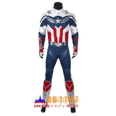 画像2: ファルコンとウィンターソルジャー FATWS/The Falcon and the Winter Soldier サム・ウィルソン Sam Wilson キャプテン・アメリカ New Captain America オーダーメイド可能 コスチューム コスプレ衣装 abccos製 「受注生産」 (2)