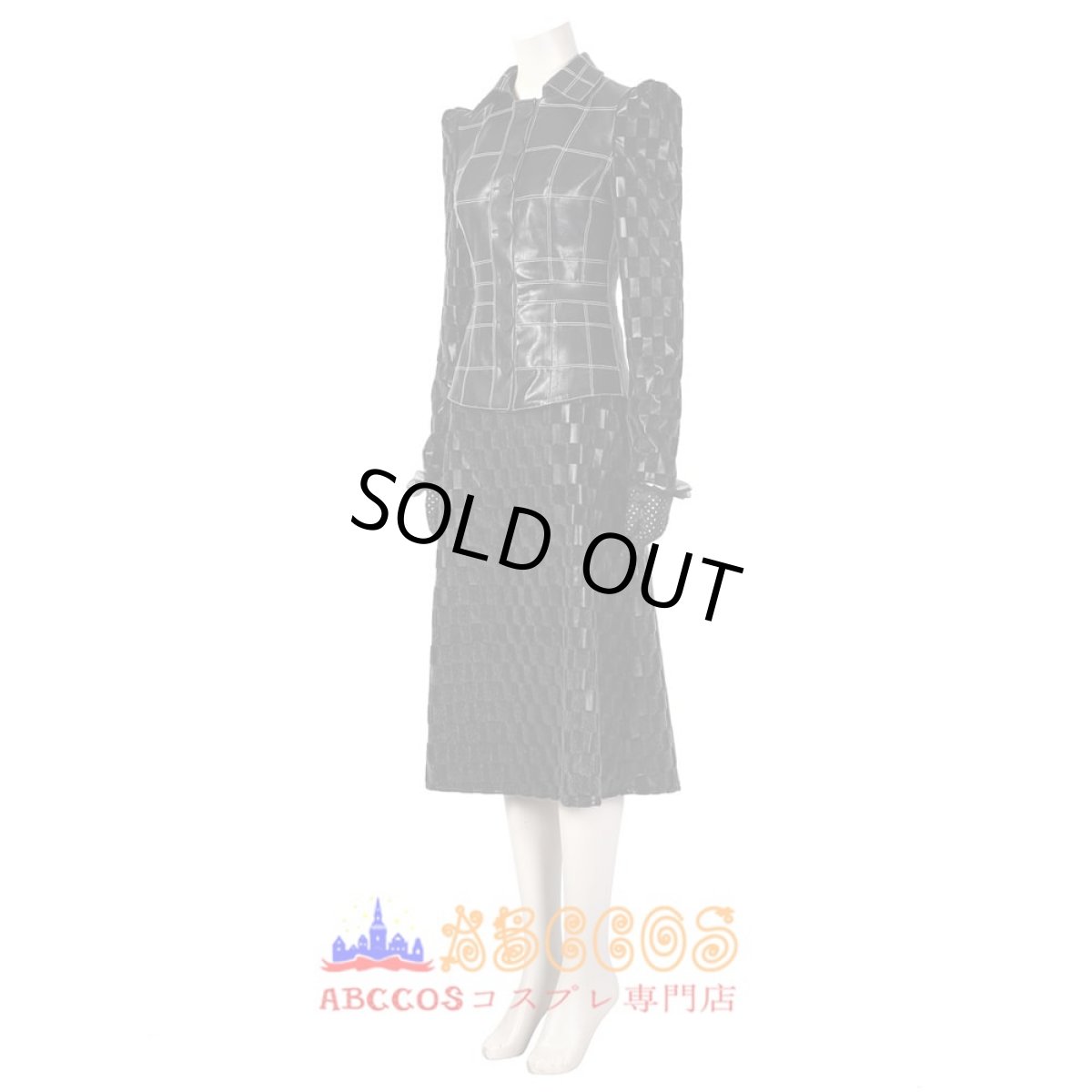 画像3: 【売り切れ即終】ディズニー Cruella クルエラ 悪役クルエラ・ド・ヴィル Cruella De Vil 黒スーツ コスプレ衣装 abccos製 「受注生産」 (3)