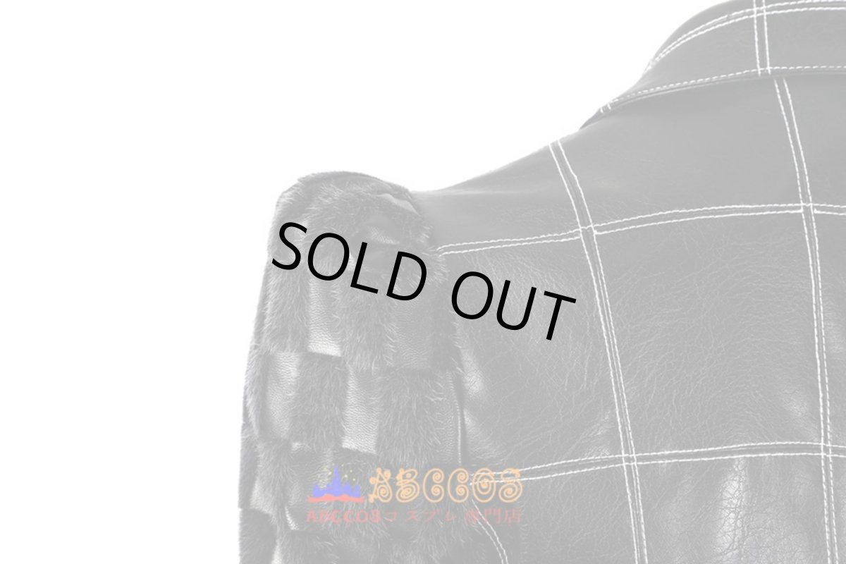 画像7: 【売り切れ即終】ディズニー Cruella クルエラ 悪役クルエラ・ド・ヴィル Cruella De Vil 黒スーツ コスプレ衣装 abccos製 「受注生産」 (7)