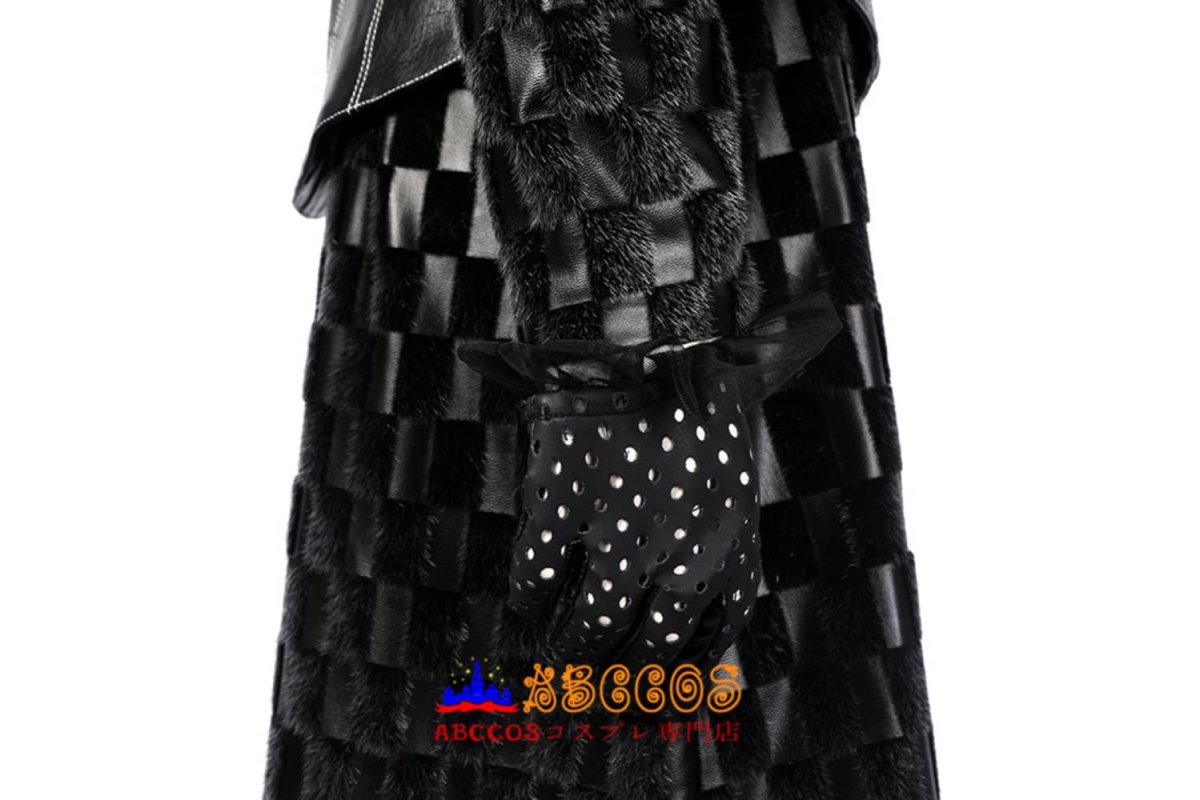 画像8: 【売り切れ即終】ディズニー Cruella クルエラ 悪役クルエラ・ド・ヴィル Cruella De Vil 黒スーツ コスプレ衣装 abccos製 「受注生産」 (8)