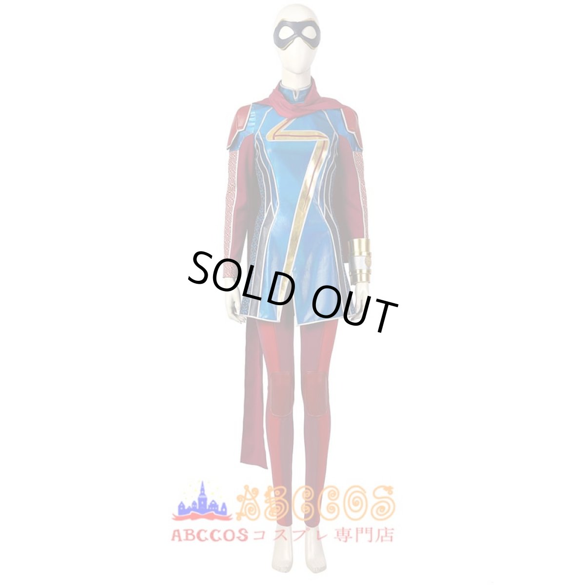 画像1: 【売り切れ即終】Ms. Marvel/Kamala Khan　ミズ・マーベル/カマラ・カーン コスプレ衣装 abccos製 「受注生産」 (1)