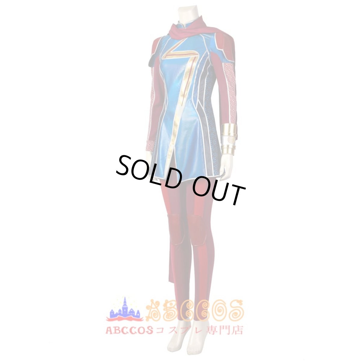 画像3: 【売り切れ即終】Ms. Marvel/Kamala Khan　ミズ・マーベル/カマラ・カーン コスプレ衣装 abccos製 「受注生産」 (3)