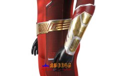 画像15: シャザム!〜神々の怒り〜 Shazam! Fury of the Gods ビリー・バットソン 全身タイツ コスチューム コスプレ衣装 abccos製 「受注生産」 (15)