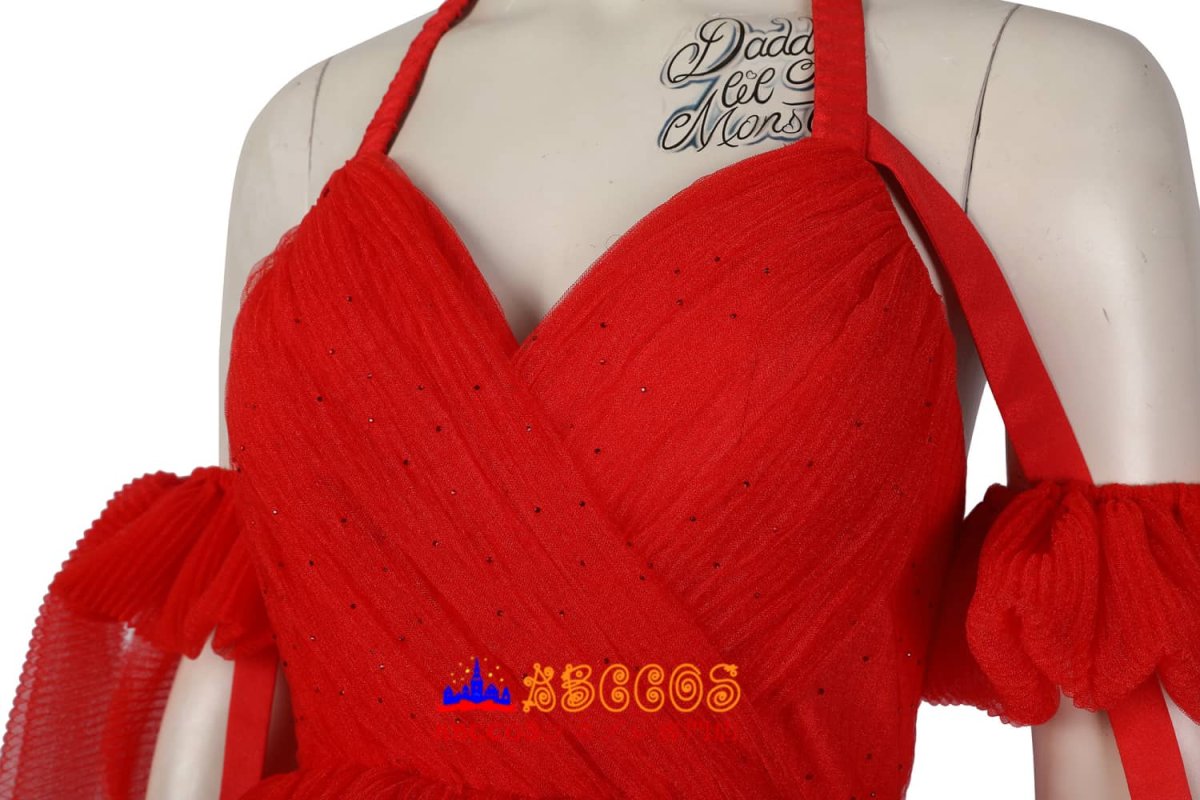 画像8: スーサイド スクワッド2 ハーレイ クイン the sucide squad 2 harley quinn ドレス コスプレ衣装 コスチューム バラ売り可 abccos製 「受注生産」 (8)