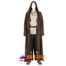 画像1: スター・ウォーズ STAR WARS オビ＝ワン・ケノービ コスプレ衣装 コスチューム バラ売り可 abccos製 「受注生産」 (1)