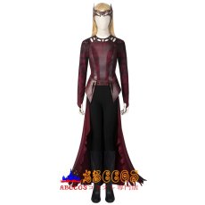 画像1: ドクター・ストレンジ/マルチバース・オブ・マッドネス スカーレット・ウィッチ ワンダ Wanda Scarlet Witch コスプレ衣装コスチューム abccos製 「受注生産」 (1)