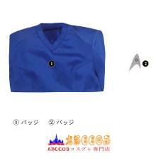 画像11: スタートレック Star Trek: Strange New Worlds Spock コスプレ衣装  abccos製 「受注生産」 (11)