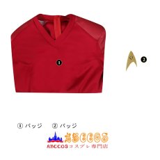 画像12: スタートレック Star Trek: Strange New Worlds  La'an Noonien Singh Erica ortegas コスプレ衣装  abccos製 「受注生産」 (12)