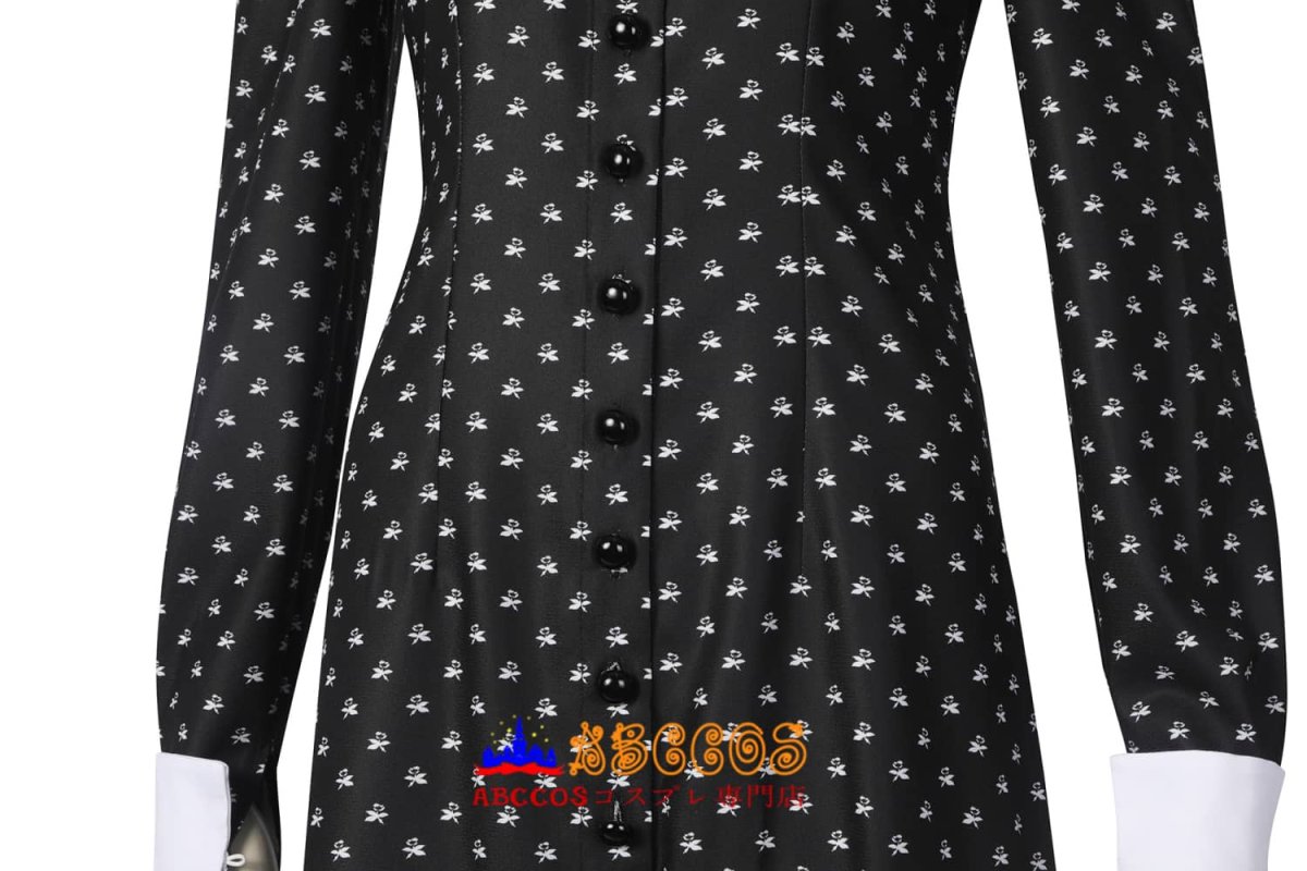 画像8: 【売り切れ即終】アダムス・ファミリー(2022) The Addams Family ウェンズデー・アダムス Wednesday Addams コスプレ衣装 abccos製 「受注生産」 (8)