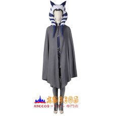 画像1: 『スター・ウォーズ/クローン・ウォーズ』Star Wars: The Clone Wars アソーカ・タノ Ahsoka Tano コスプレ衣装 コスチューム バラ売り可 abccos製 「受注生産」 (1)