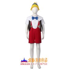 画像1: ディズニー ピノキオ Pinocchio 子供用 コスプレ衣装 コスチューム バラ売り可 abccos製 「受注生産」 (1)