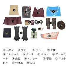 画像32: ゼルダの伝説 ティアーズ オブ ザ キングダム リンク コスプレ衣装 オーダーメイド可能 コスチューム バラ売り可 abccos製 「受注生産」 (32)