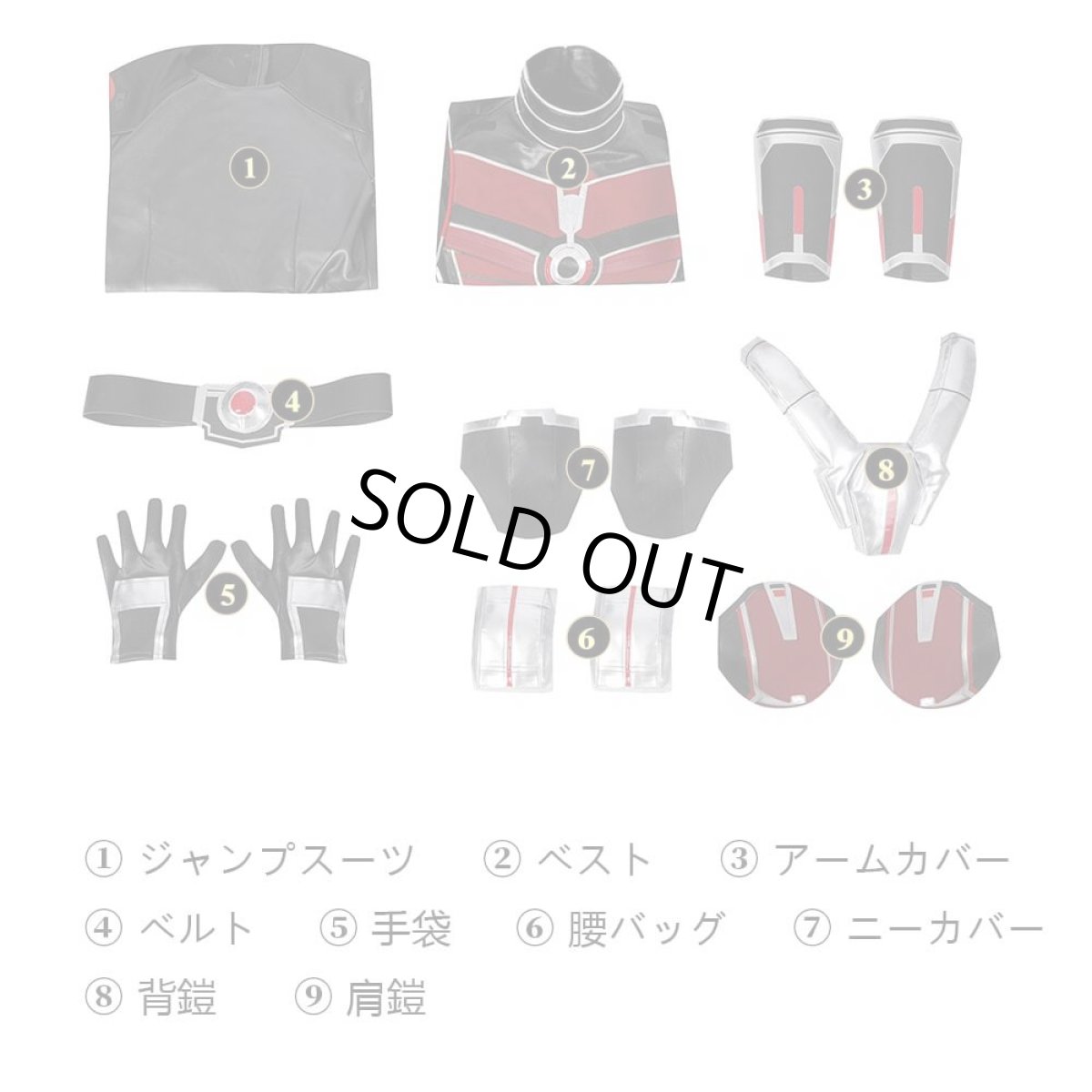 画像23: 【売り切れ即終】アントマン&ワスプ:クアントマニア（Ant-Man and the Wasp: Quantumania） スコット・ラング / アントマン コスプレ衣装 abccos製 「受注生産」 (23)