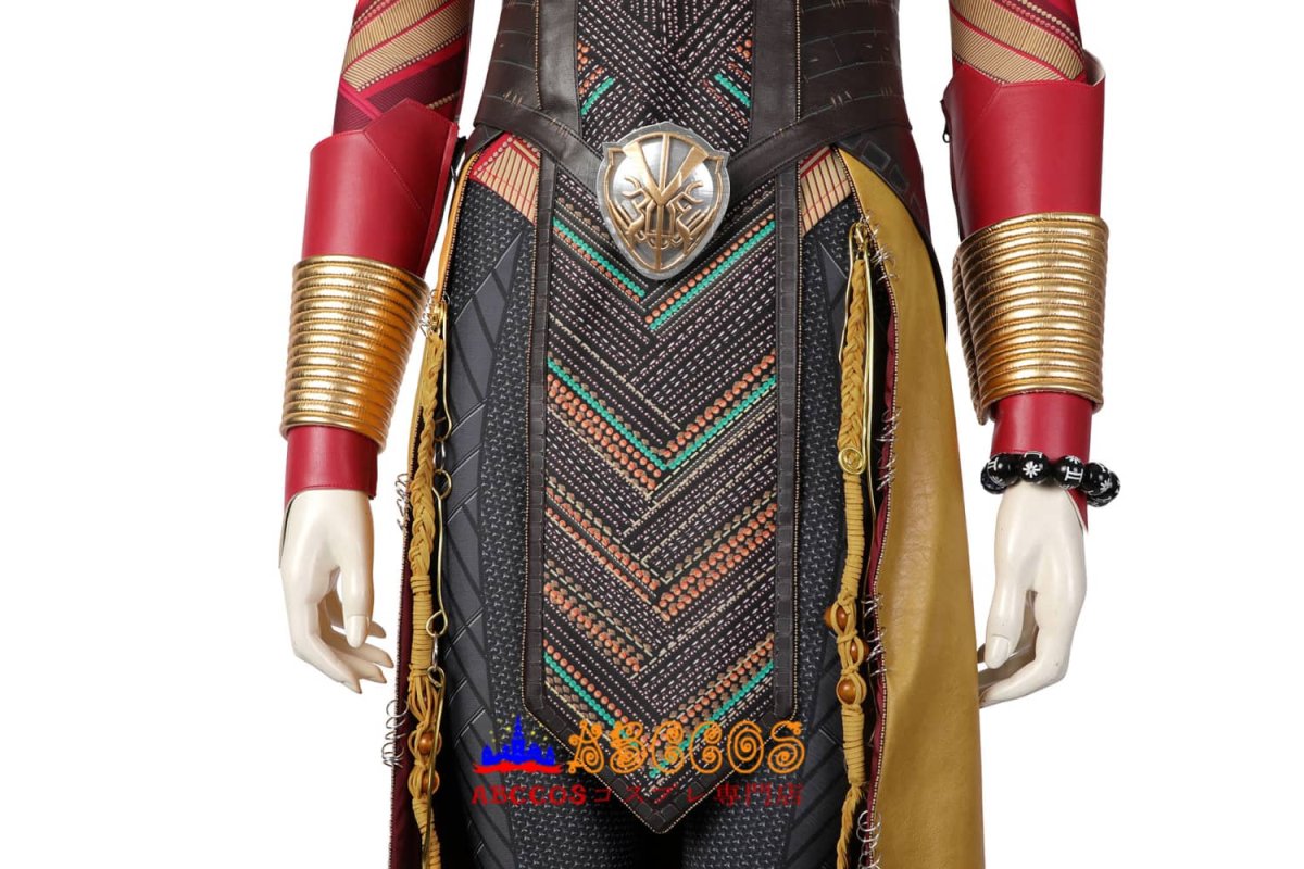 画像14: アベンジャーズ/ドゥームズデイ（Avengers: Doomsday）ブラックパンサー 2 Black Panther：Wakanda Forever Dora Milaje Okoye オコエ コスプレ衣装 バラ売り可 abccos製 「受注生産」 (14)