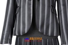 画像10: アダムス・ファミリー The Addams Family ウェンズデー・アダムス Wednesday Addams コスチューム 制服 コスプレ衣装 バラ売り可 abccos製 「受注生産」 (10)