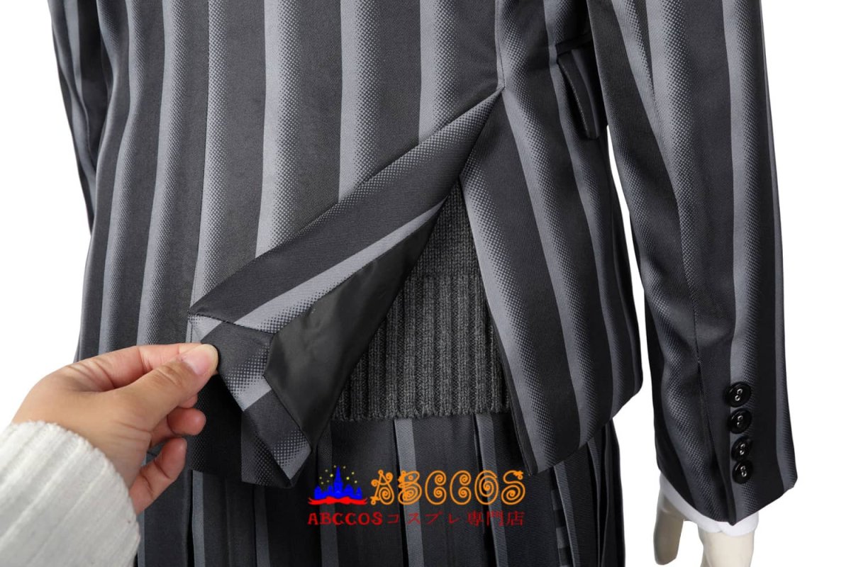 画像11: 【売り切れ即終】アダムス・ファミリー The Addams Family ウェンズデー・アダムス Wednesday Addams コスチューム 制服 コスプレ衣装 abccos製 「受注生産」 (11)