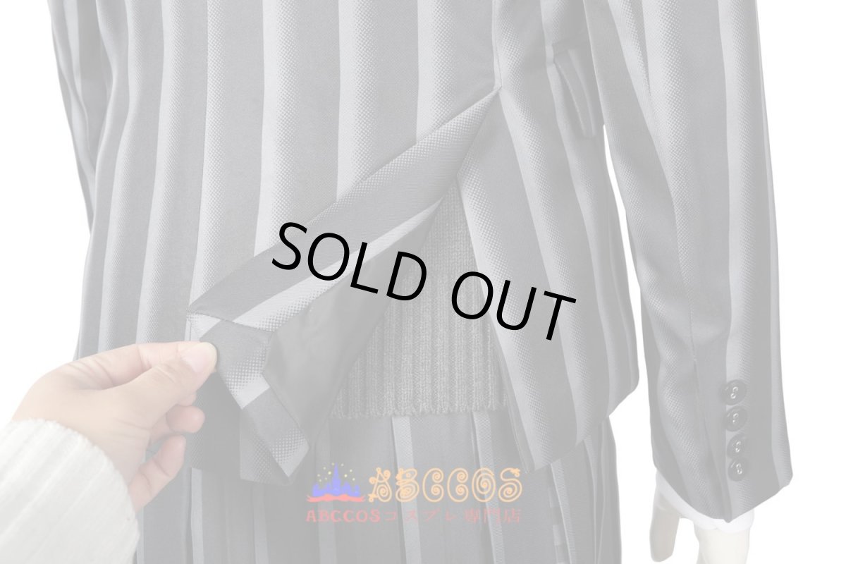 画像11: 【売り切れ即終】アダムス・ファミリー The Addams Family ウェンズデー・アダムス Wednesday Addams コスチューム 制服 コスプレ衣装 abccos製 「受注生産」 (11)