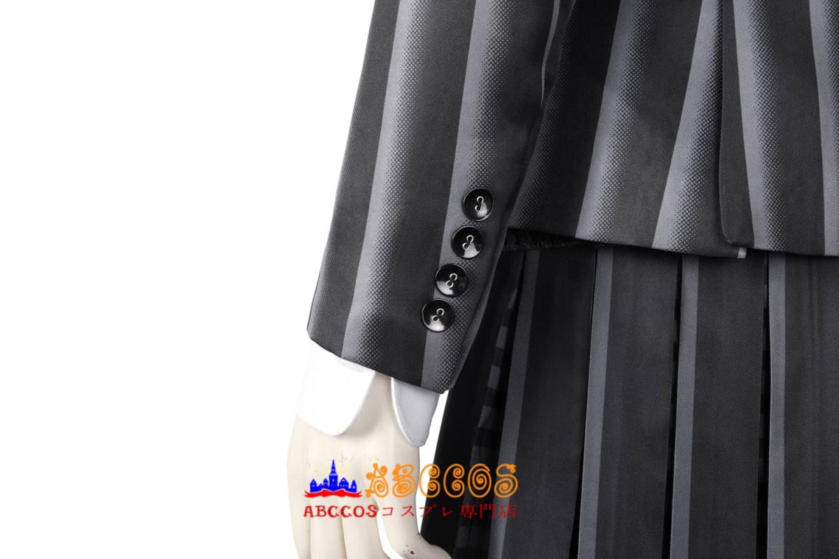 画像12: 【売り切れ即終】アダムス・ファミリー The Addams Family ウェンズデー・アダムス Wednesday Addams コスチューム 制服 コスプレ衣装 abccos製 「受注生産」 (12)
