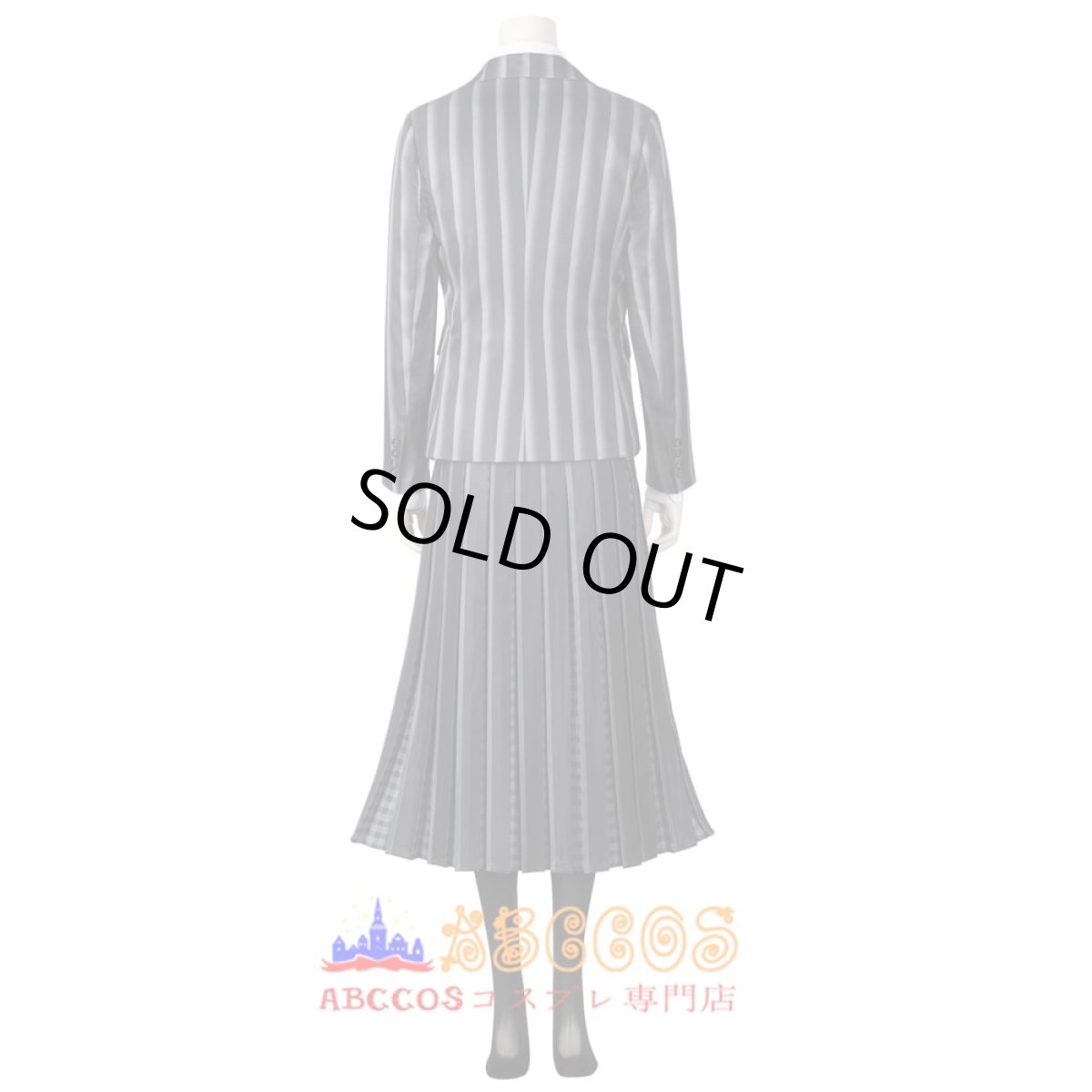 画像4: 【売り切れ即終】アダムス・ファミリー The Addams Family ウェンズデー・アダムス Wednesday Addams コスチューム 制服 コスプレ衣装 abccos製 「受注生産」 (4)
