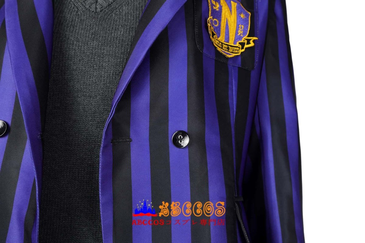 画像7: Wednesday Season 2『ウェンズデー』ネヴァーモア学園の生徒 女の子制服 イーニッド・シンクレア Enid Sinclair コスプレ衣装 abccos製 「受注生産」 (7)