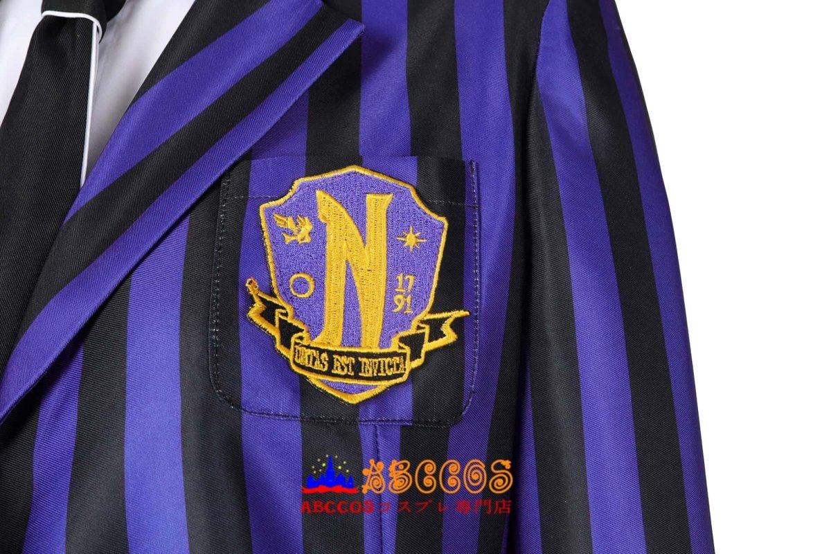 画像8: Wednesday Season 2『ウェンズデー』ネヴァーモア学園の生徒 女の子制服 イーニッド・シンクレア Enid Sinclair コスプレ衣装 abccos製 「受注生産」 (8)