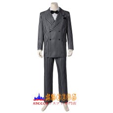 画像1: アダムス・ファミリー The Addams Family 1991 ゴメス・アダムス - Gomez Addams コスプレ衣装 コスチューム バラ売り可 abccos製 「受注生産」 (1)