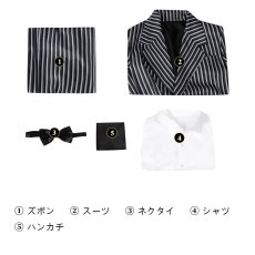画像19: アダムス・ファミリー The Addams Family 1991 ゴメス・アダムス - Gomez Addams コスプレ衣装 コスチューム バラ売り可 abccos製 「受注生産」 (19)