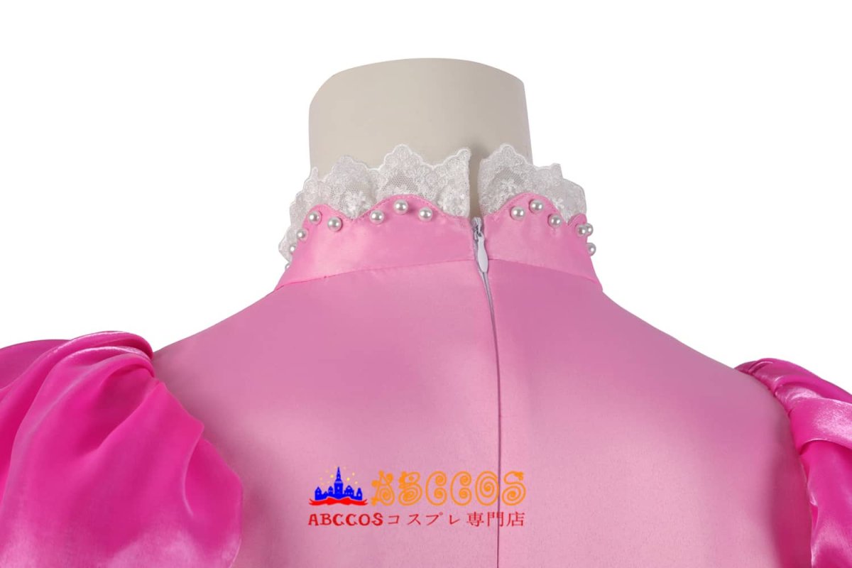 画像10: 『ザ・スーパーマリオブラザーズ・ムービー』 ピーチ姫 コスチューム コスプレ衣装 abccos製 「受注生産」 (10)