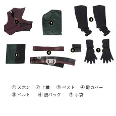 画像20: Guardians of the Galaxy Vol.3 ガーディアンズ・オブ・ギャラクシー3 Gamora ガモーラ コスチューム コスプレ衣装 abccos製 「受注生産」 (20)