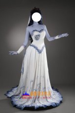 画像16: ティム・バートンのコープスブライド Tim Burton's Corpse Bride エミリー Corpse Bride コスプレ衣装 abccos製 「受注生産」 (16)