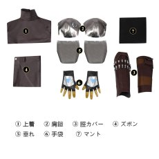 画像26: The Mandalorian 3 ドラマ マンダロリアン ヘルメット付き コスプレ衣装 バラ売り可 abccos製 「受注生産」 (26)