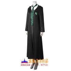 画像3: ハリー・ポッター Harry Potter  ホグワーツ Hogwarts Legacy Slytherin 女制服 コスプレ衣装 abccos製 「受注生産」 (3)