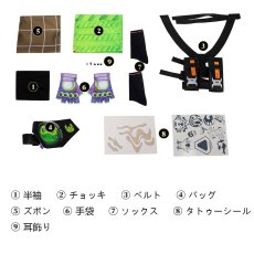 画像28: ヴァロラント VALORANT Gekko Agent コスプレ衣装 バラ売り可 abccos製 「受注生産」 (28)