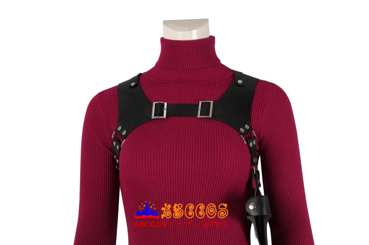 画像11: Resident Evil 4 Remake/ Biohazard 4 バイオハザード RE:4  エイダ・ウォン Ada Wong コスプレ衣装 コスプレ靴 バラ売り可 abccos製 「受注生産」 (11)