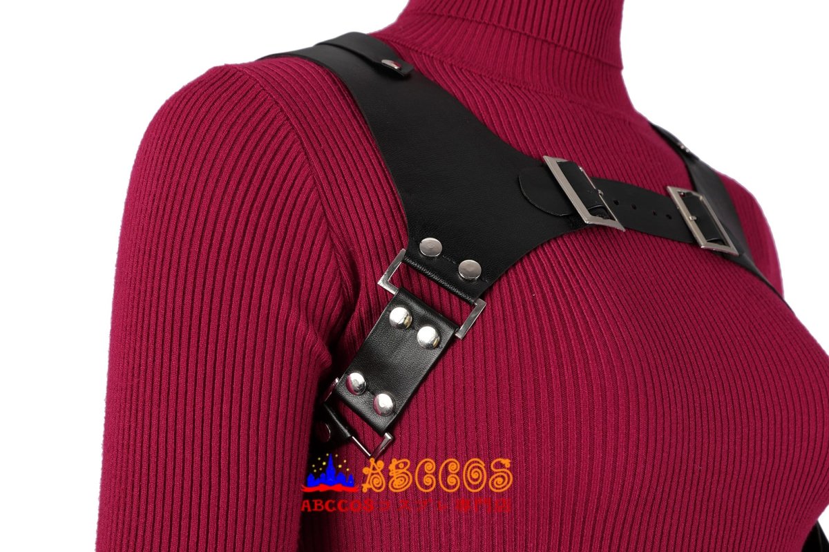 画像13: Resident Evil 4 Remake/ Biohazard 4 バイオハザード RE:4  エイダ・ウォン Ada Wong コスプレ衣装 コスプレ靴 バラ売り可 abccos製 「受注生産」 (13)