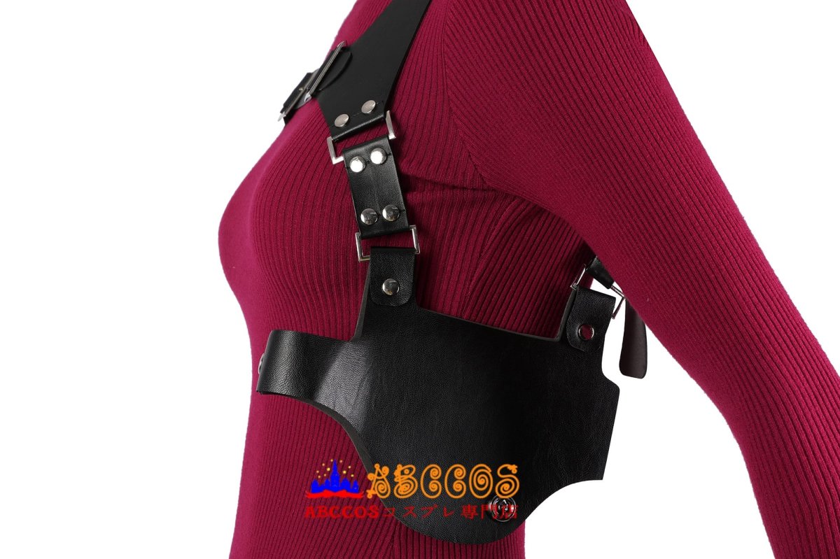 画像14: Resident Evil 4 Remake/ Biohazard 4 バイオハザード RE:4  エイダ・ウォン Ada Wong コスプレ衣装 コスプレ靴 バラ売り可 abccos製 「受注生産」 (14)