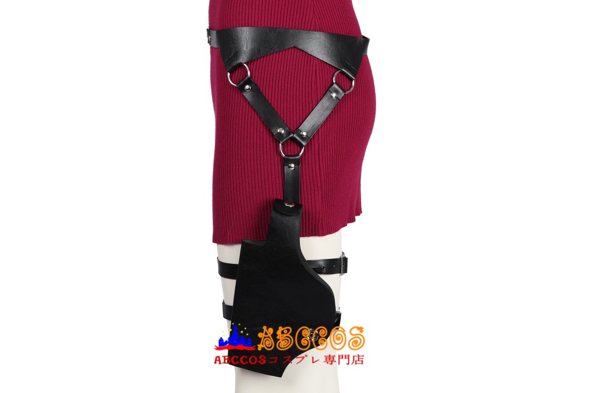 画像17: Resident Evil 4 Remake/ Biohazard 4 バイオハザード RE:4  エイダ・ウォン Ada Wong コスプレ衣装 コスプレ靴 バラ売り可 abccos製 「受注生産」 (17)