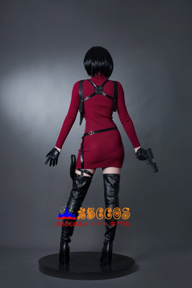 画像21: Resident Evil 4 Remake/ Biohazard 4 バイオハザード RE:4  エイダ・ウォン Ada Wong コスプレ衣装 コスプレ靴 バラ売り可 abccos製 「受注生産」 (21)