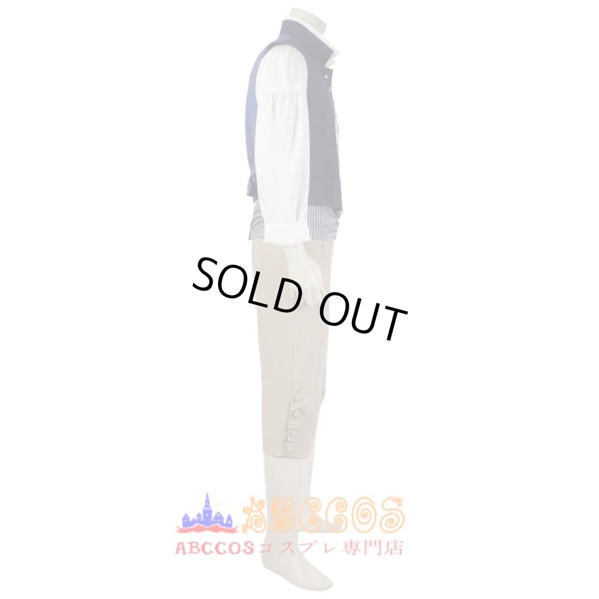 画像2: 【売り切れ即終】ディズニー リトル・マーメイド The Little Mermaid 2023 人魚姫 エリック Prince Eric コスプレ衣装 バラ売り可 abccos製 「受注生産」 (2)