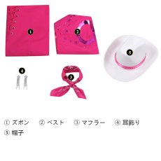画像19: 映画 バービー（Barbie） コスプレ衣装 abccos製 「受注生産」 (19)