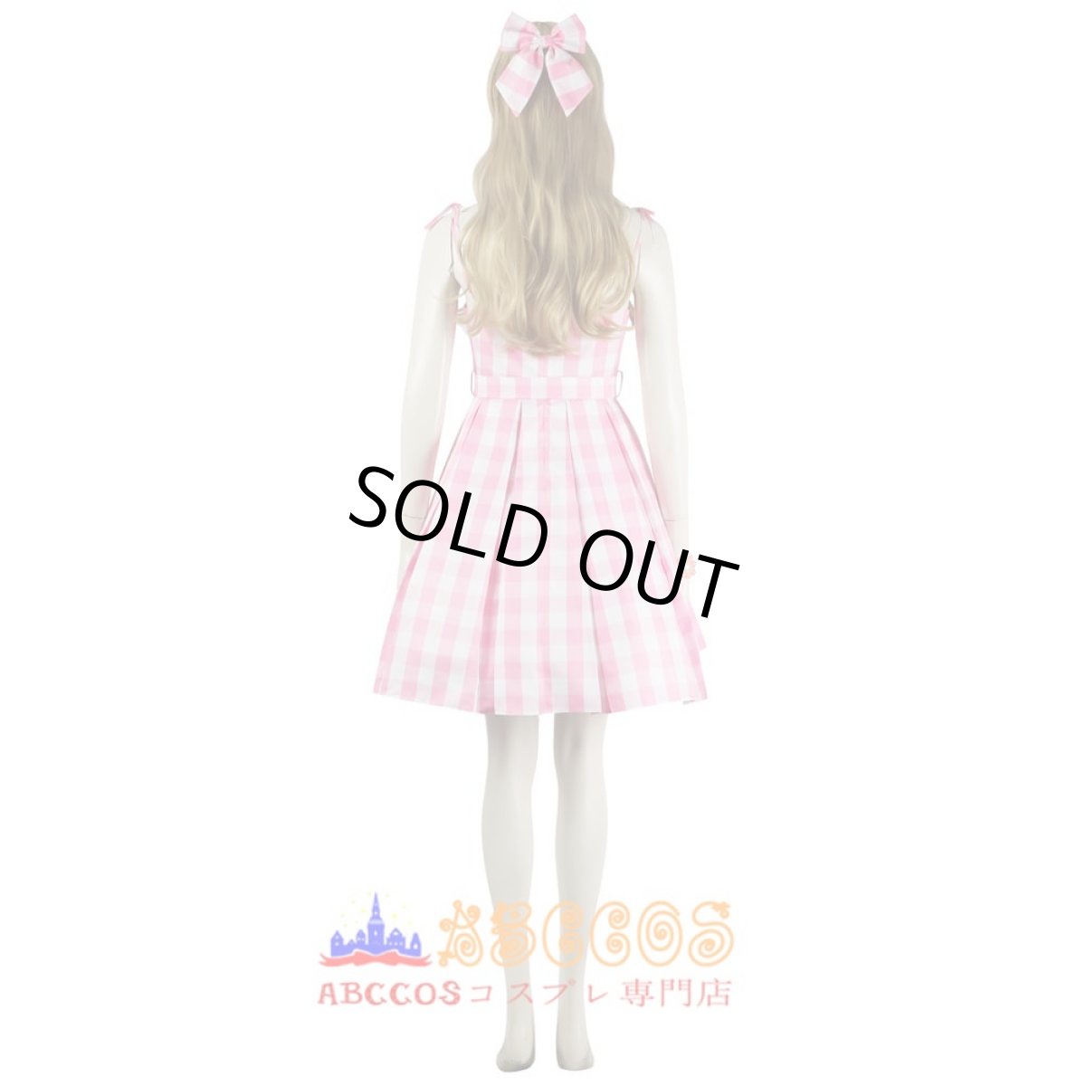 画像2: 【売り切れ即終】映画 バービー Barbie 2023 movie ピンク色のワンピース コスプレ衣装 abccos製 「受注生産」 (2)