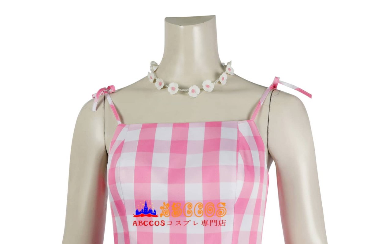 画像8: 【売り切れ即終】映画 バービー Barbie 2023 movie ピンク色のワンピース コスプレ衣装 abccos製 「受注生産」 (8)