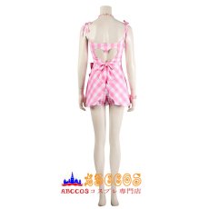 画像6: 映画 バービー（Barbie） ピンク色のワンピース コスプレ衣装 abccos製 「受注生産」 (6)