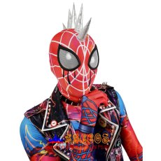 画像14: スパイダーマン:アクロス・ザ・スパイダーバース Spider-Man: Across the Spider-Verse Spider-Punk Hobart 'Hobie' Brown コスプレ衣装 abccos製 「受注生産」 (14)